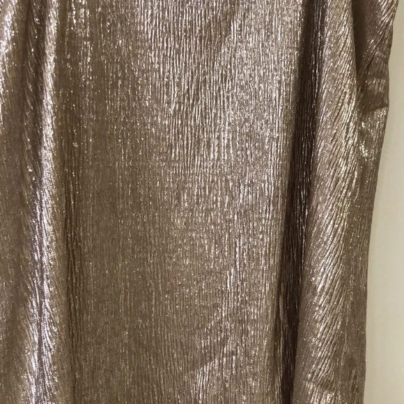 Maurices gold shimmer top XS tank top - Picture 5 of 6